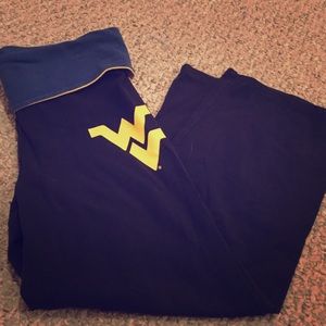 Pink West Virginia yoga pants