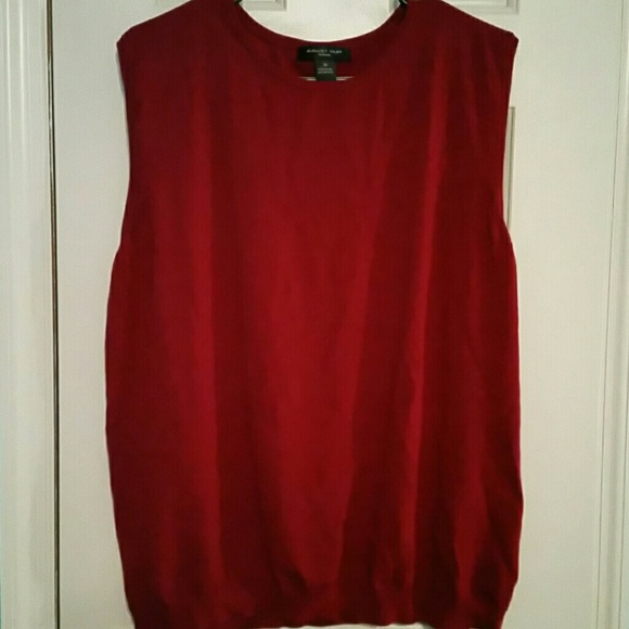 August silk sleeveless top (182)