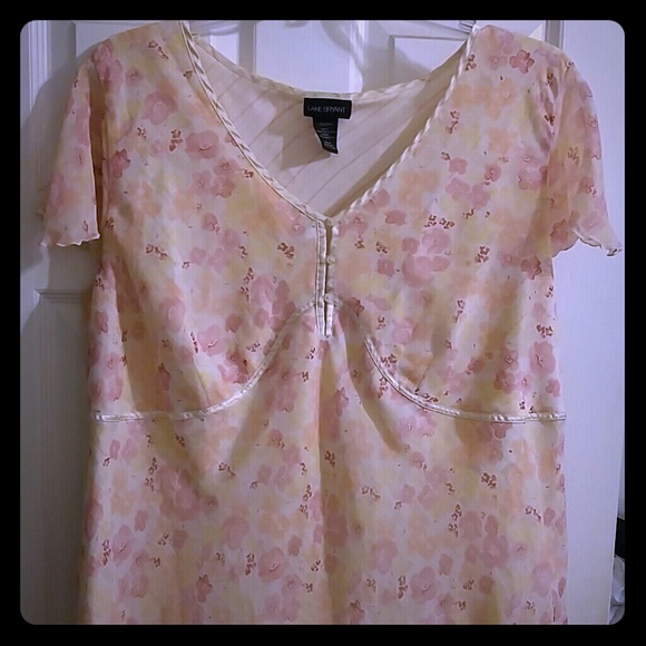 Floral Lane Bryant Blouse
