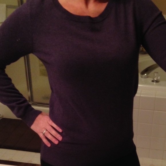 Very Soft Purple Long Sleeve Sweater