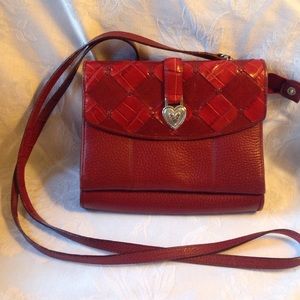 Brighton red wallet purse