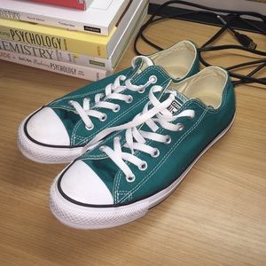 NEW TEAL GREEN CONVERSE