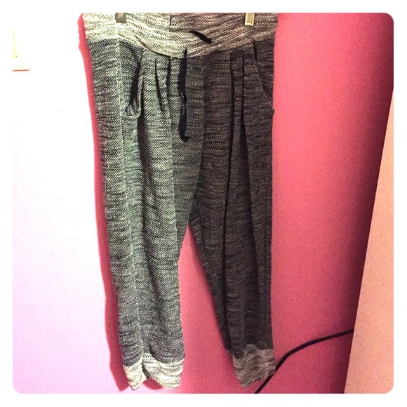 White and Navy Blue Lounge Pants