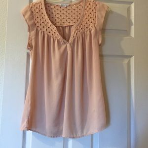 Eyelet blouse