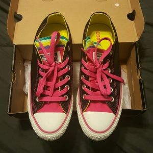 New Converse Multi Tongue Shoes - Sz 7