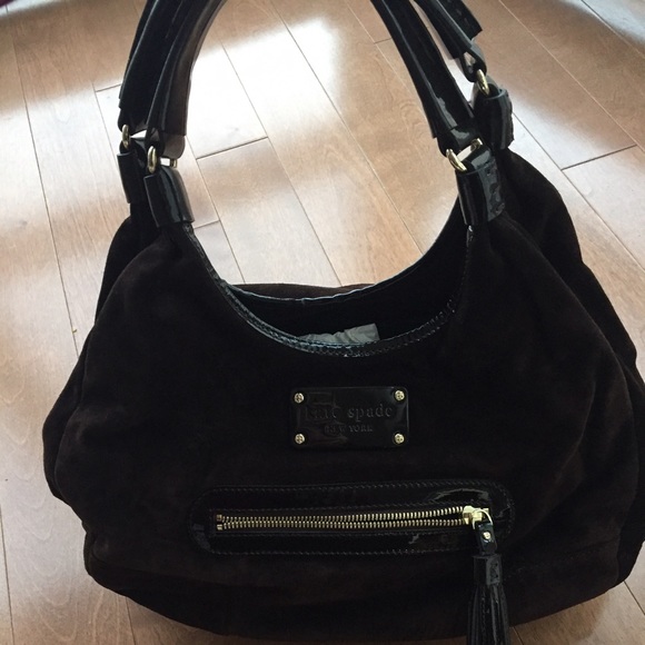 Kate Spade Brown Suede Handbag