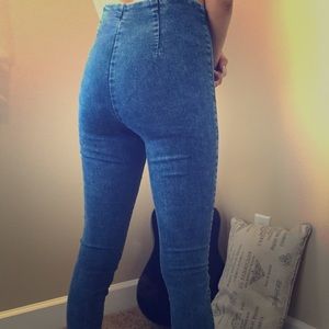 High waist H&M jeans