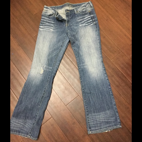 Express distressed jeans