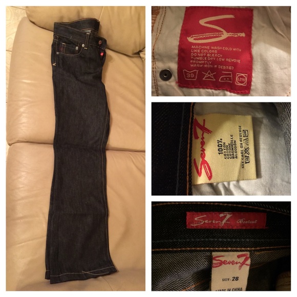 Never used dark Seven jeans