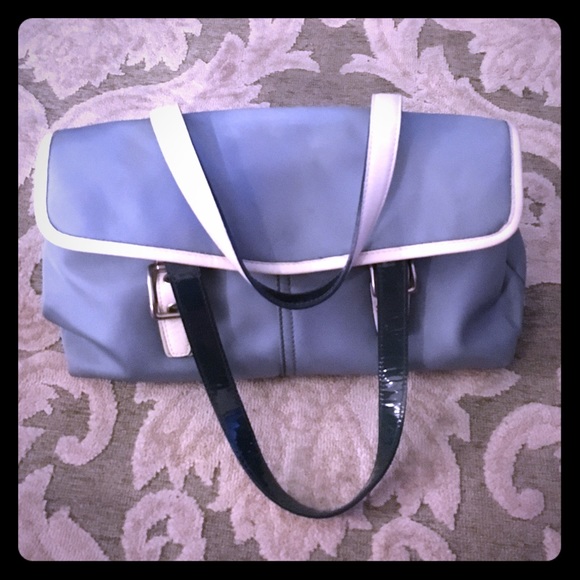 Light blue Coach Handbag