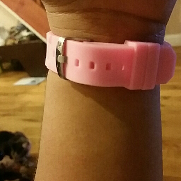 💙 Pink zebra watch - Picture 3 of 4