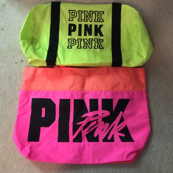 (2) Victoria's Secret PINK bags