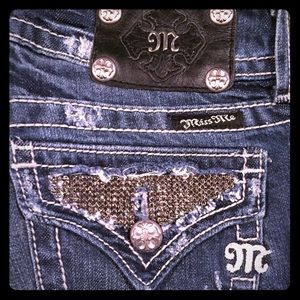 Miss Me Rhinestone Jeans