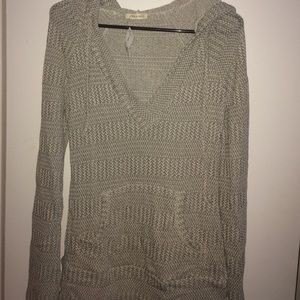 Gray Hoodie Sweater