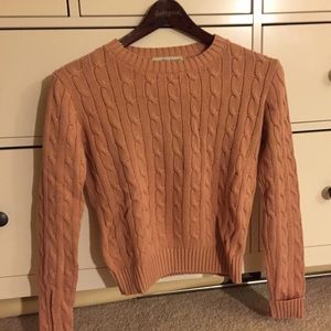 Flash saleAmerican apparel cable knit sweater