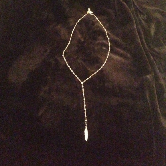 Brown and gold necklace