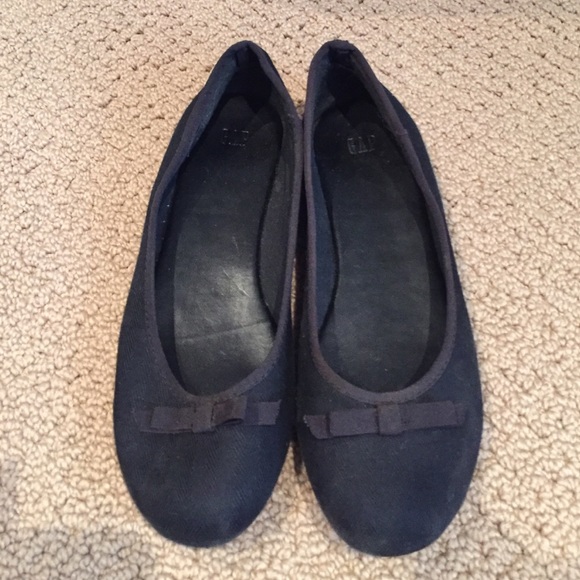 Gap Outlet Black Ballet Flats - Picture 1 of 4