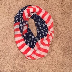 American Flag Infinity Scarf