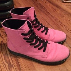 Pink Dr. Martens