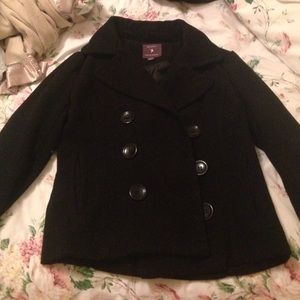 Black coat