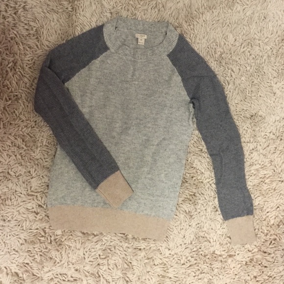 Jcrew baseball sweater