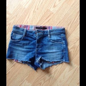 Joe's Jeans Demim cutoff shorts