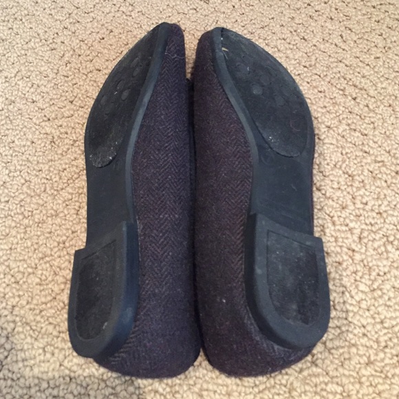 Gap Outlet Herringbone Bow Ballet Flats - Picture 4 of 4