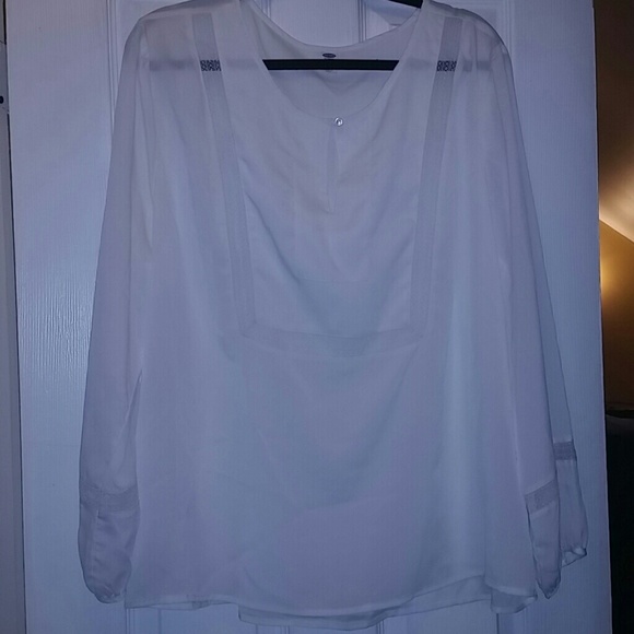 Old Navy White Blouse