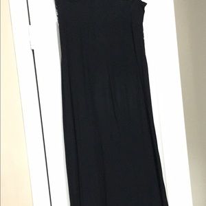 Black maxi skirt