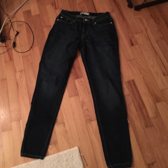 Levi dark wash jeans