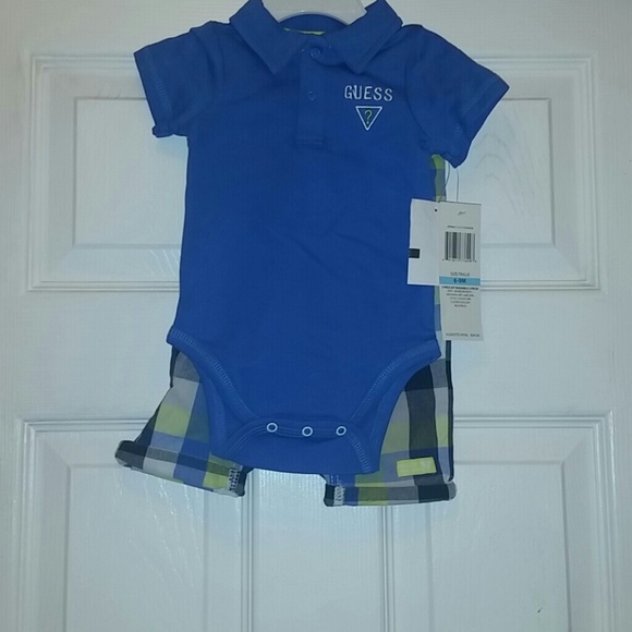 Guess Boys 6/9M. 2pc set
