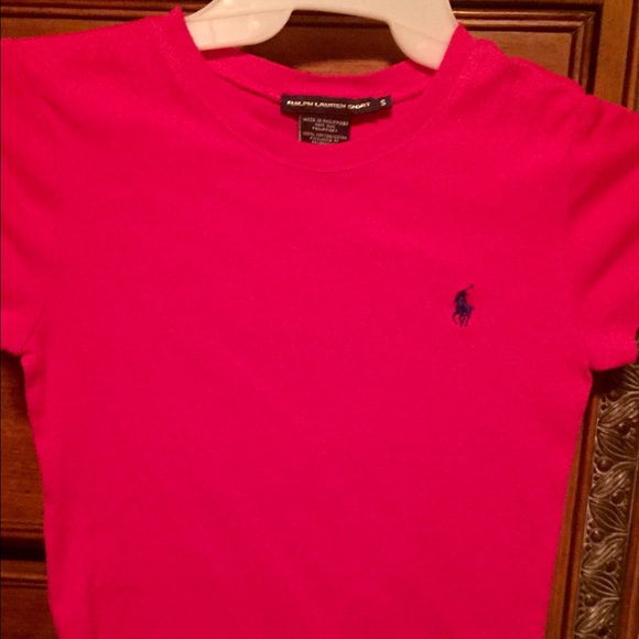 Polo Ralph Lauren Tops - Ladies pink polo t