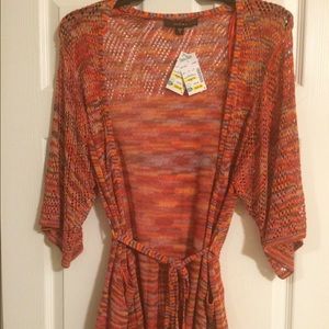 Multi Color Sweater 29" in length FINAL OFFER