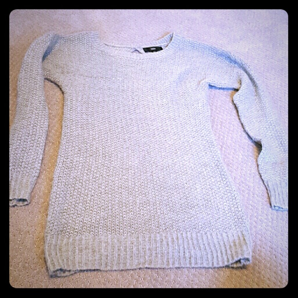 Gray sweater