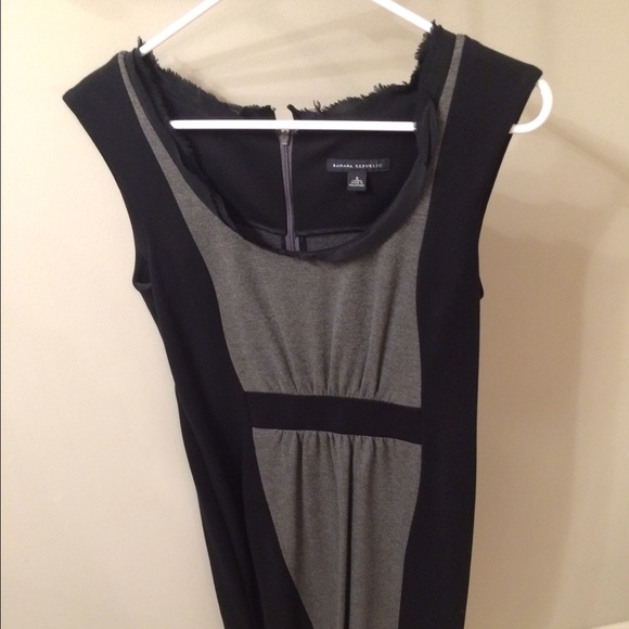 Super flattering BR black dress. Great for parties