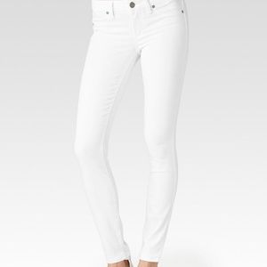 Paige Jeans Verdugo White Jeggings