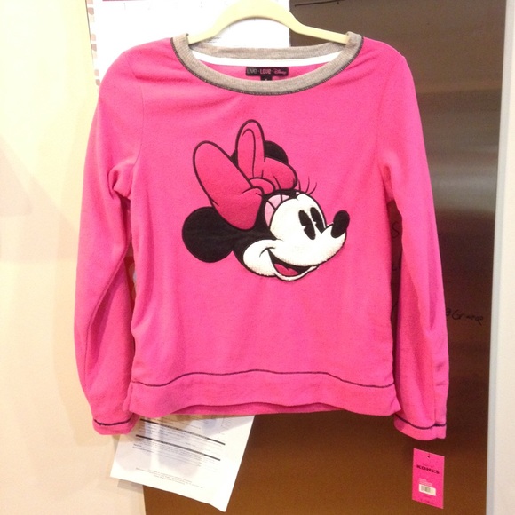 Pink Minnie Mouse Crewneck - Picture 2 of 4