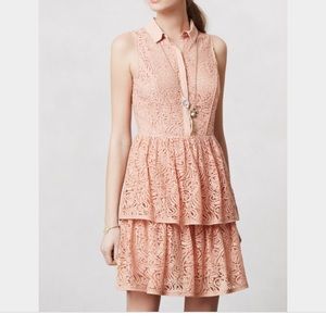 Tiered Lace Shirtdress by The Addison Story