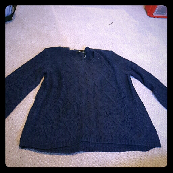 Blue sweater