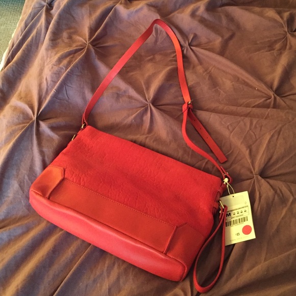Red Zara bag