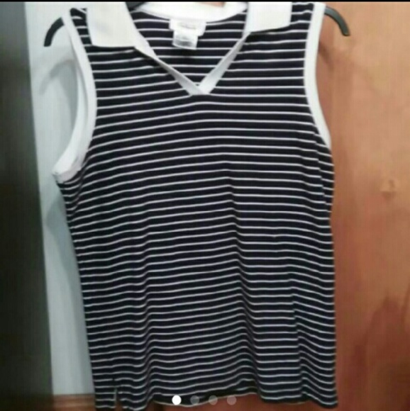 Talbots Collared Tank