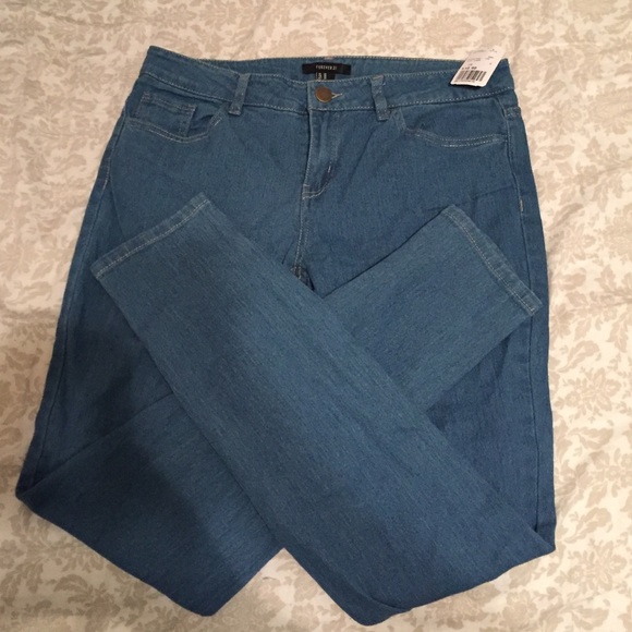 forever 21 skinny jeans