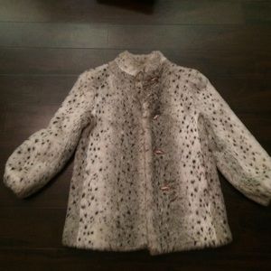 Vintage Faux Fur Dubrowsky Perlbinder Coat