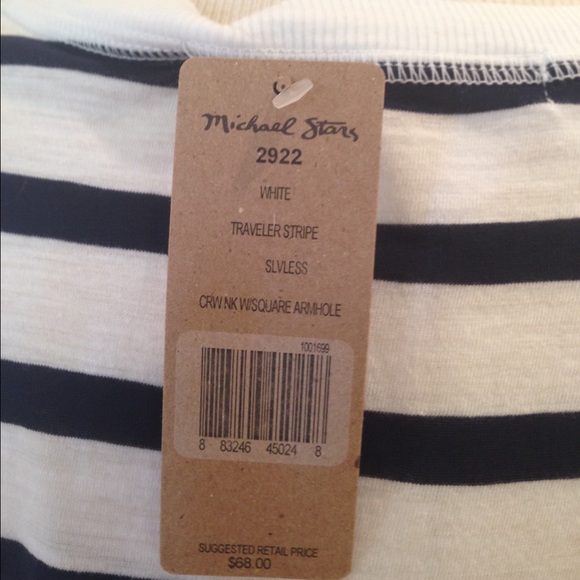 Michael Stars sleeveless crewneck top - Picture 3 of 3