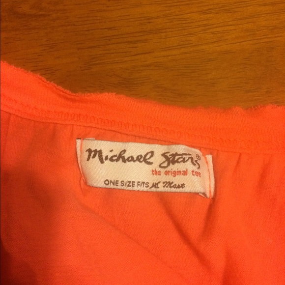 Coral Michael Stars top - Picture 2 of 3