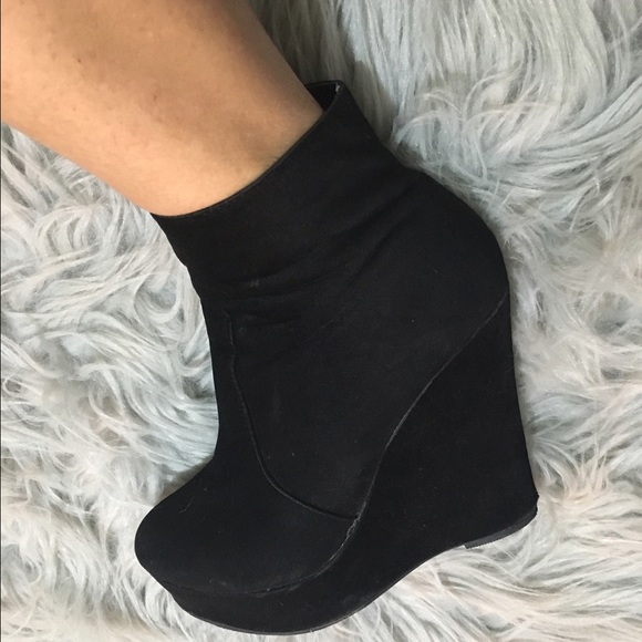 Black booties