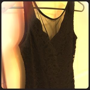 Black Lace Dress
