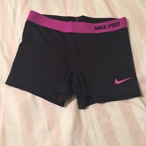 Nike compression shorts