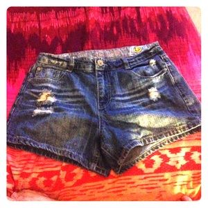 Jean shorts