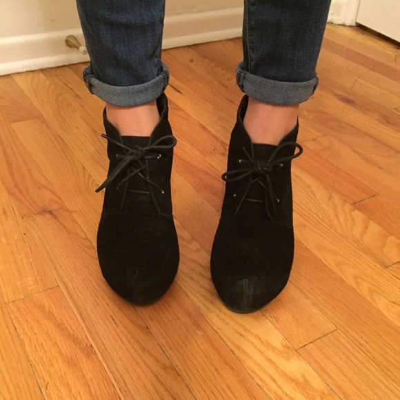 This season's hottest trend! Black booties